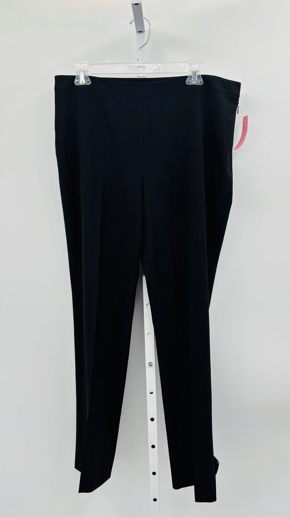 LaFayette 148 Pants Straight Black 12