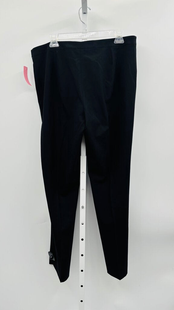 LaFayette 148 Pants Straight Black 12