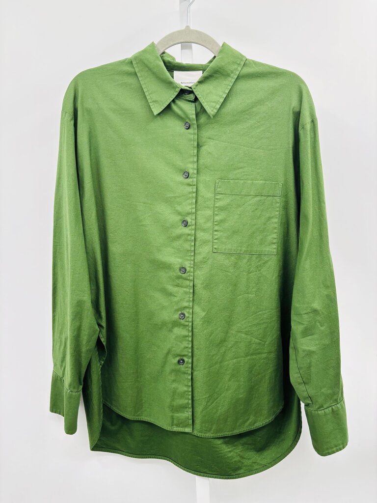 Reformation Shirt Green S
