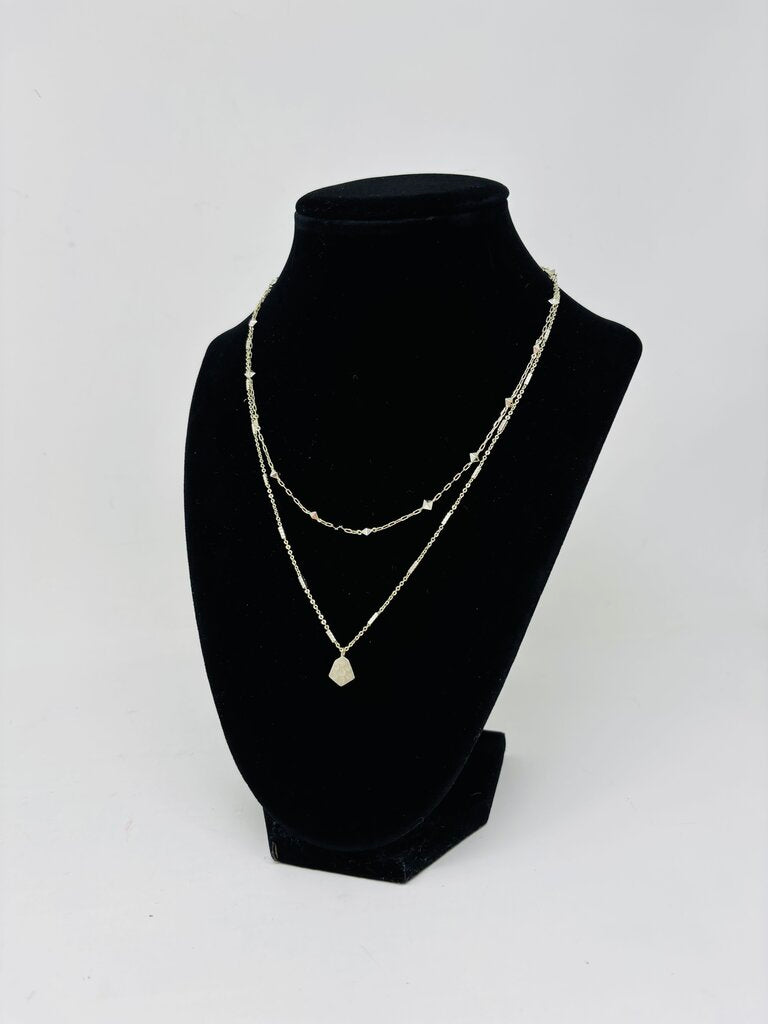 Kendra Scott Necklace Gold 16" - 18"