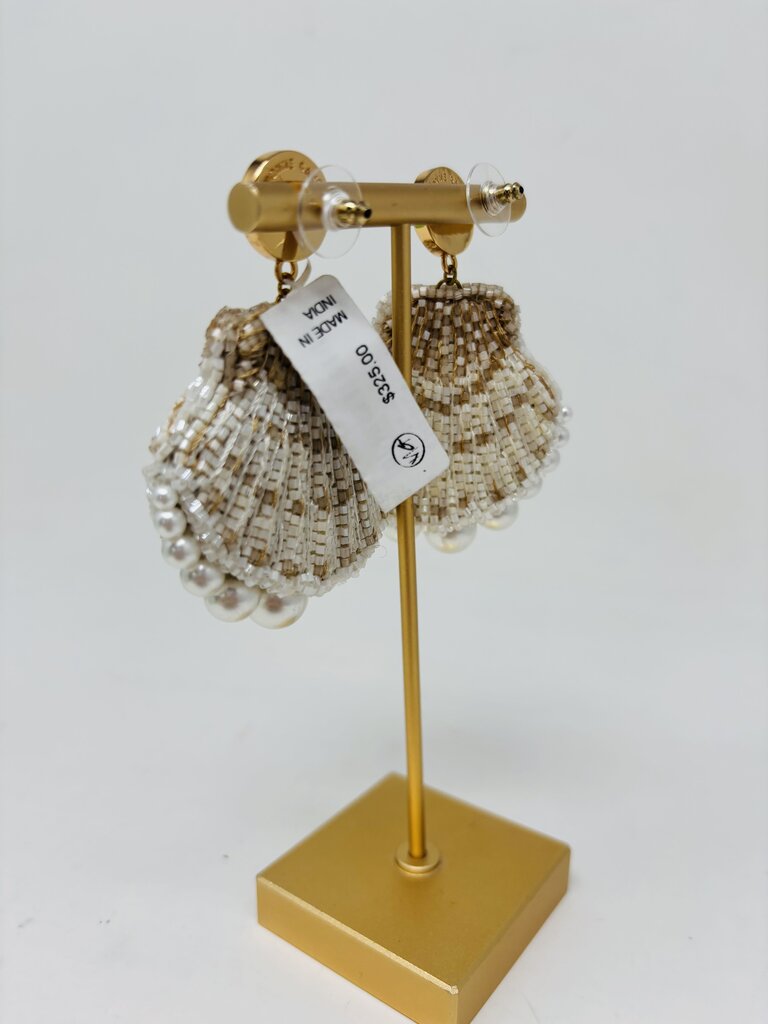 Mignonne Gavigan Earrings Beige