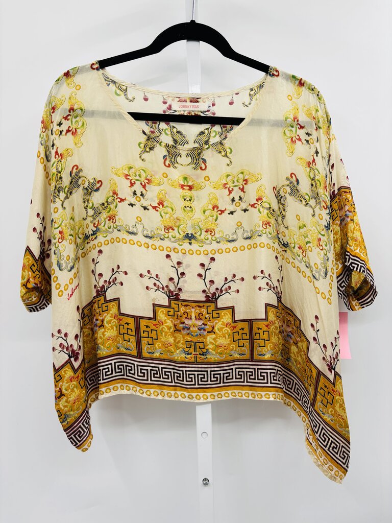 Johnny Was Blouse Beige S