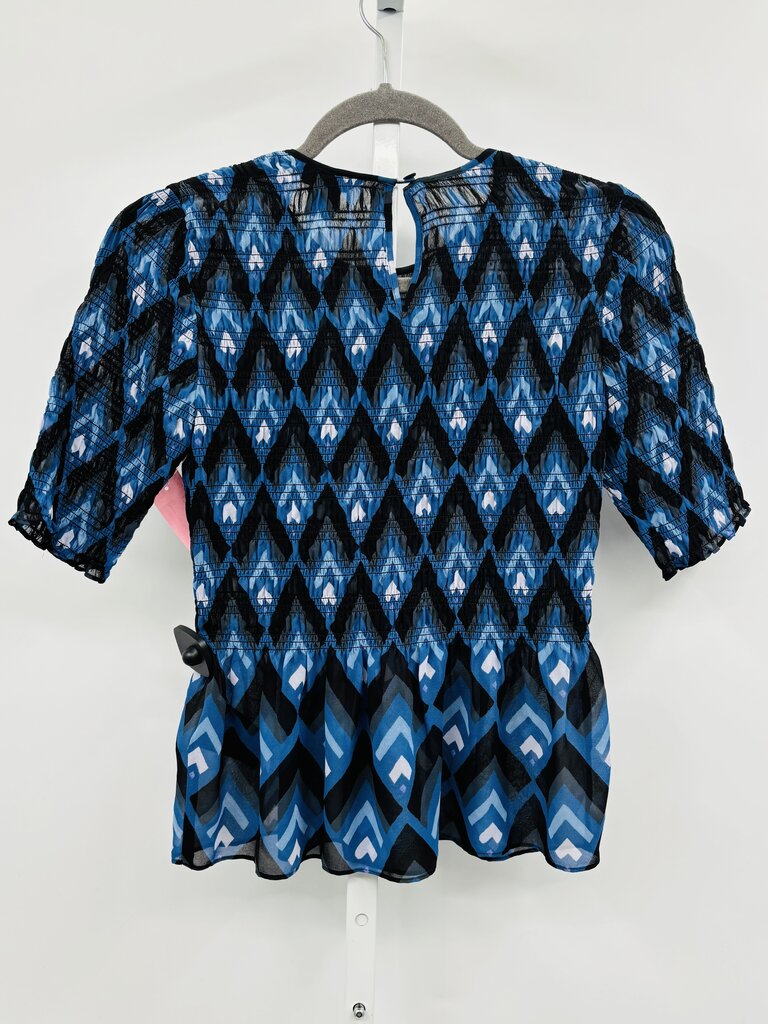 Club Monaco Blouse Blue XS