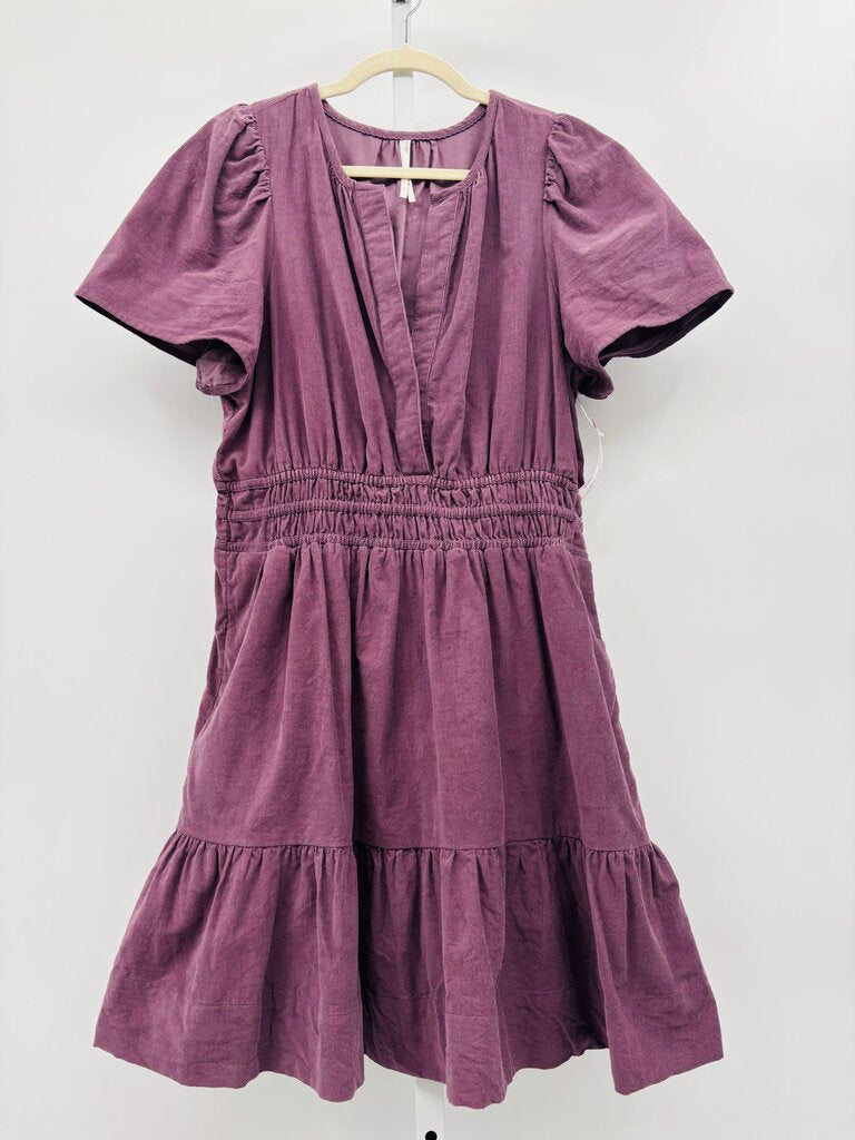Anthropologie Dress Purple L