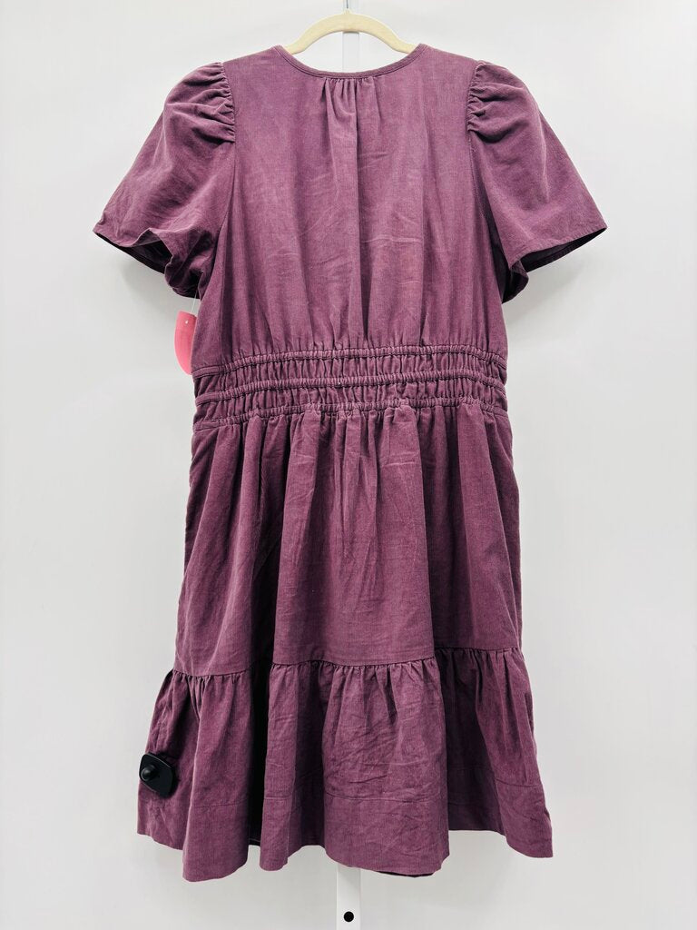 Anthropologie Dress Purple L