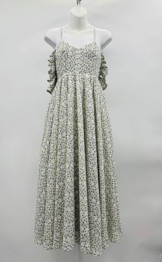 Rokh Maxi Dress Beige S