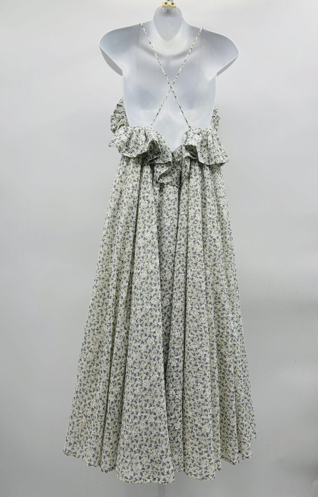 Rokh Maxi Dress Beige S