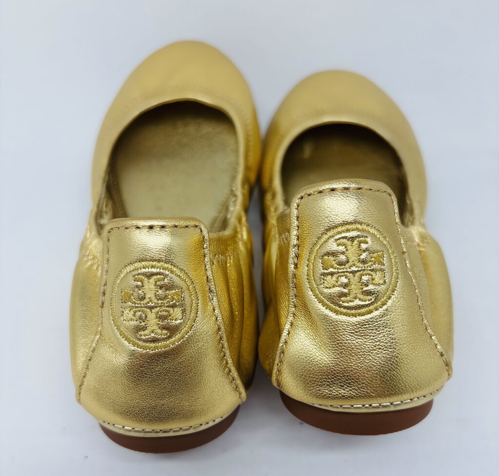 Tory Burch Flats Gold 7