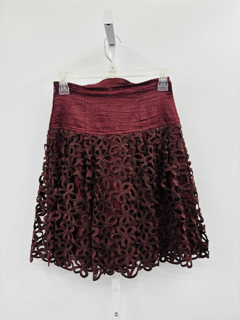 Robert Rodriguez Skirt Brown 0