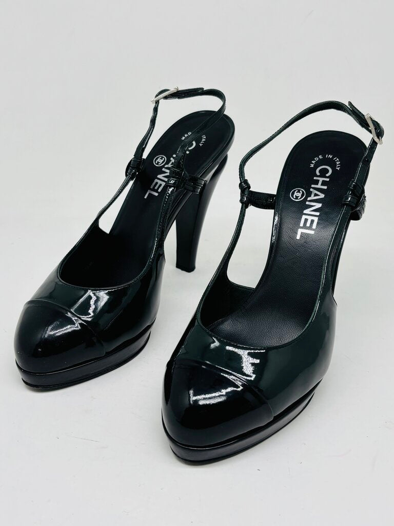 Chanel LUXURY SHOES Green 7