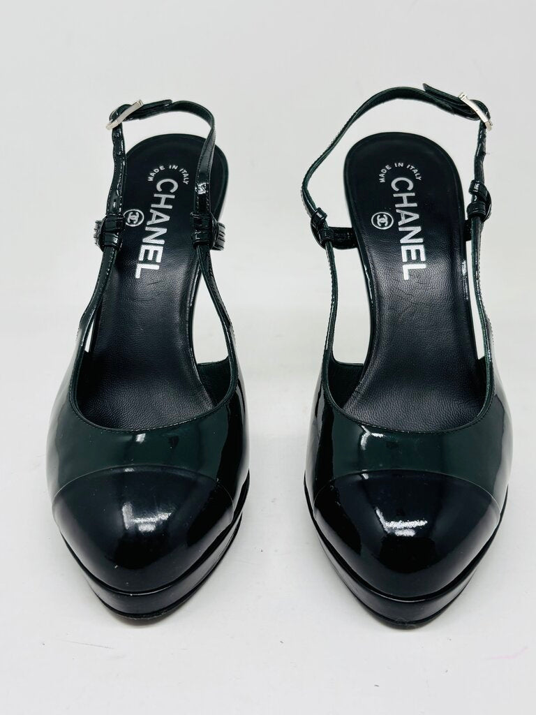 Chanel LUXURY SHOES Green 7
