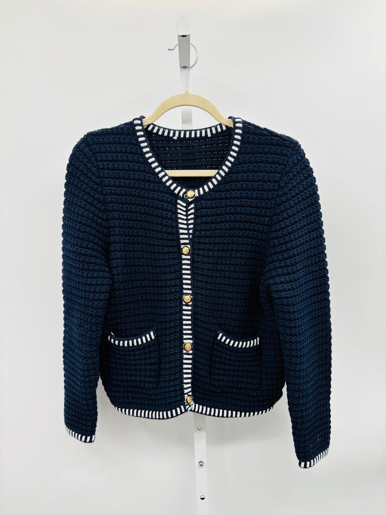ba&sh Cardigan Navy 8+