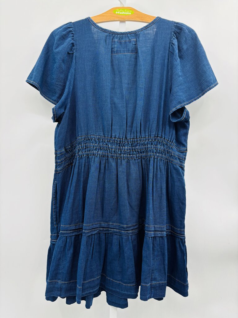 Anthropologie Dress Plus Denim 2X