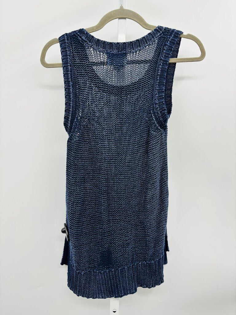 Nation Sweater Vest Navy XS