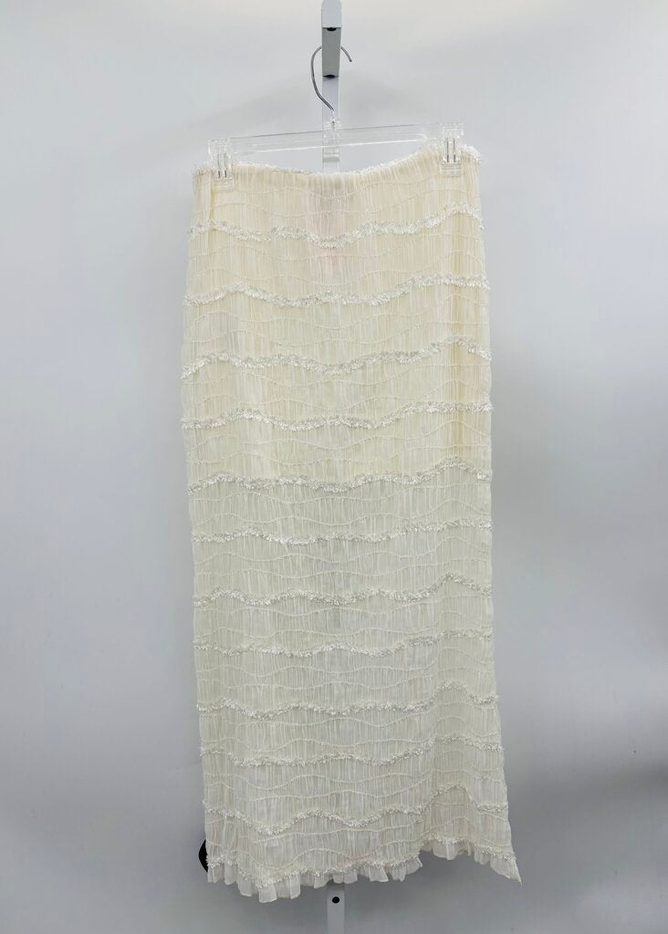 And Now This Skirt Maxi White M