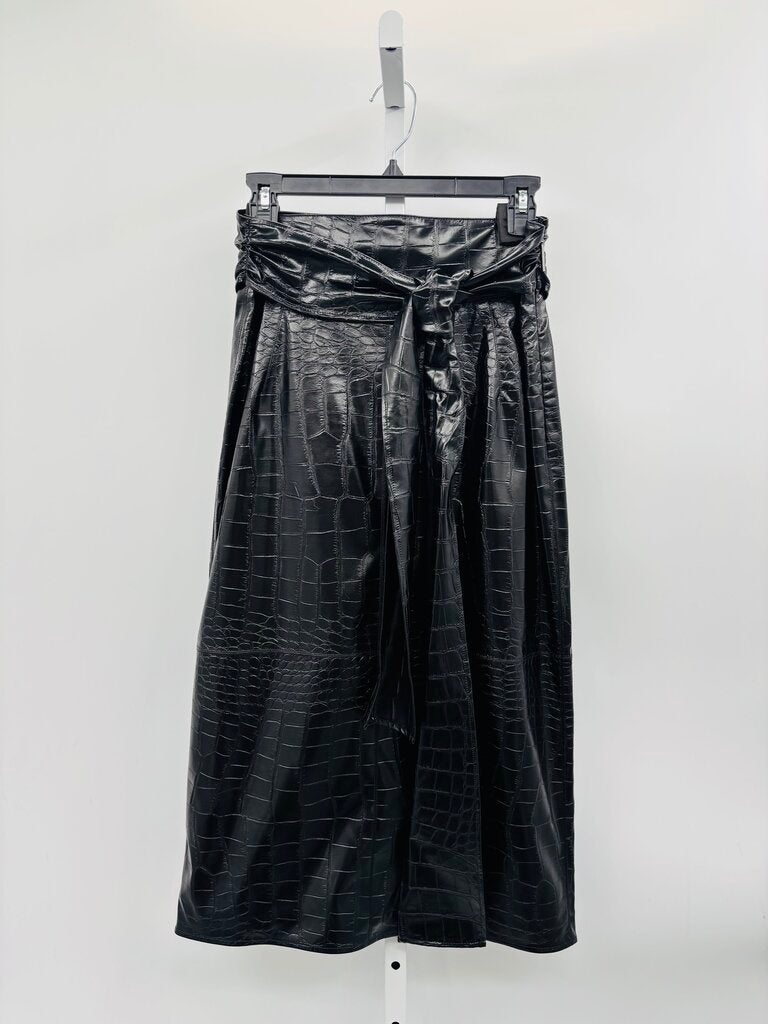 MSGM Skirt Midi Black 10