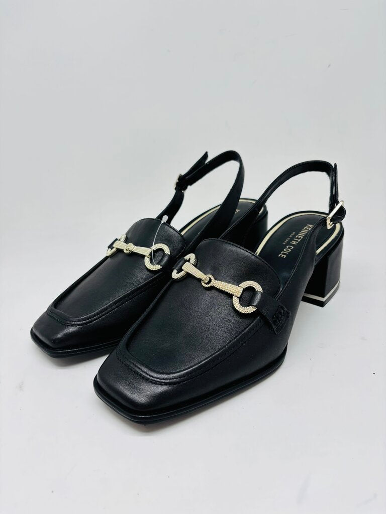 Kenneth Cole Slingbacks Black 9