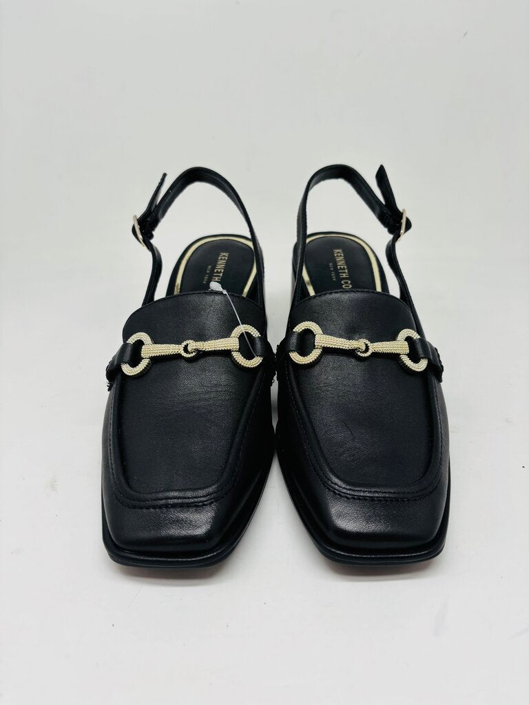 Kenneth Cole Slingbacks Black 9