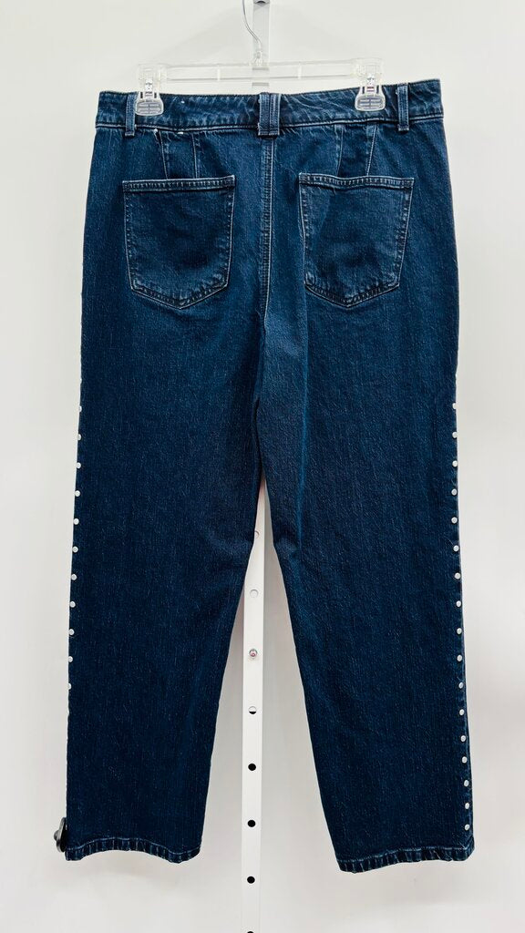 Talbots Jeans Straight Dark Wash 10