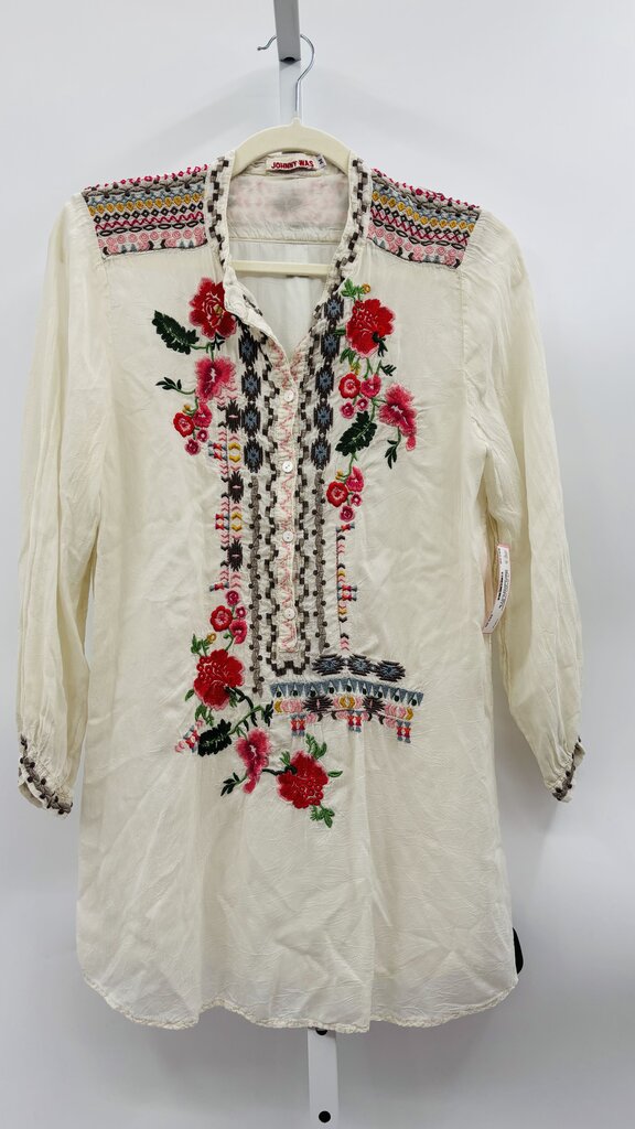 Johnny Was Blouse Ivory M