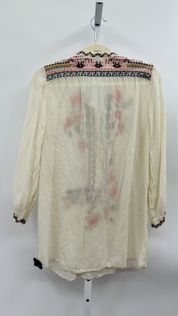 Johnny Was Blouse Ivory M