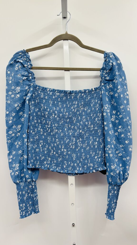 Reformation Blouse Blue S