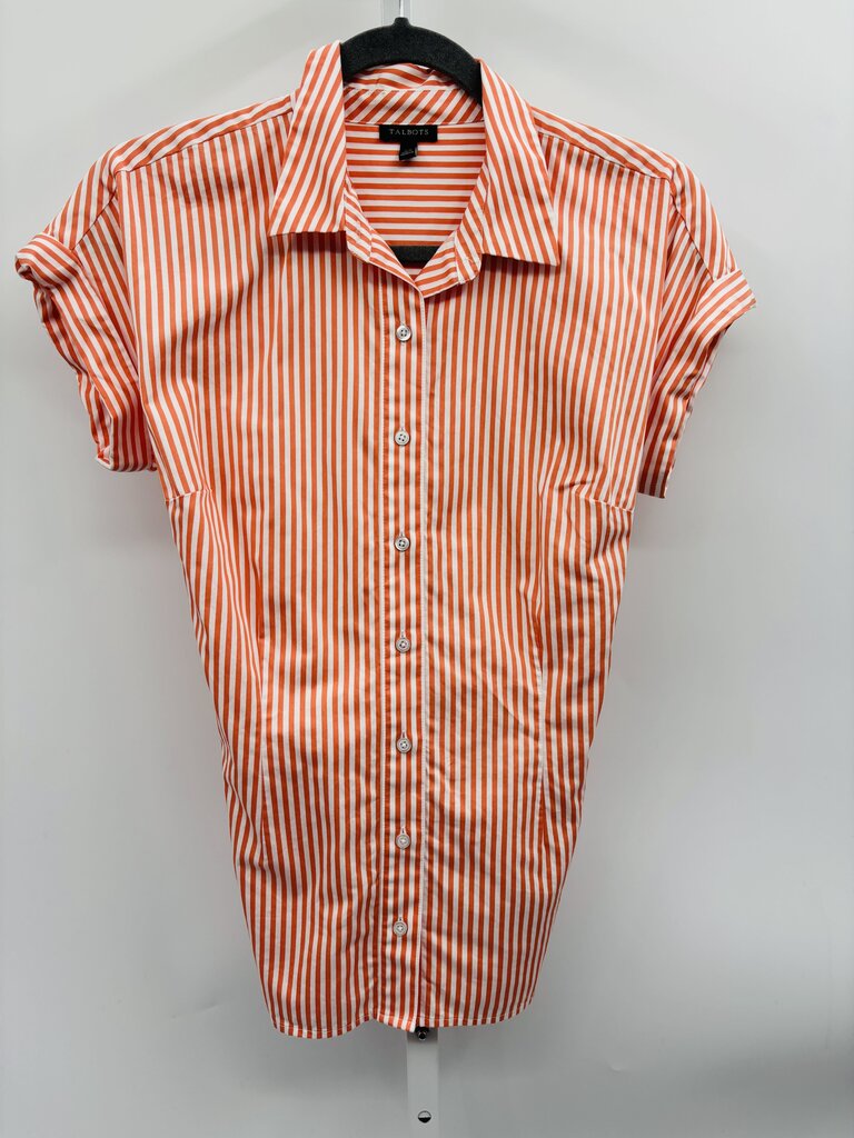 Talbots Shirt Orange XS