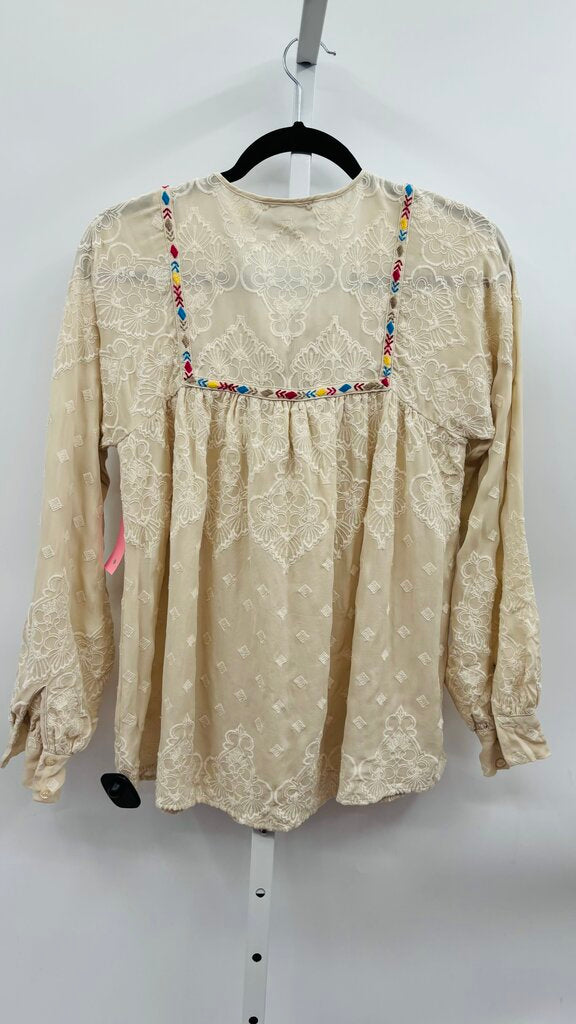 Love Johnny Was Blouse Beige S