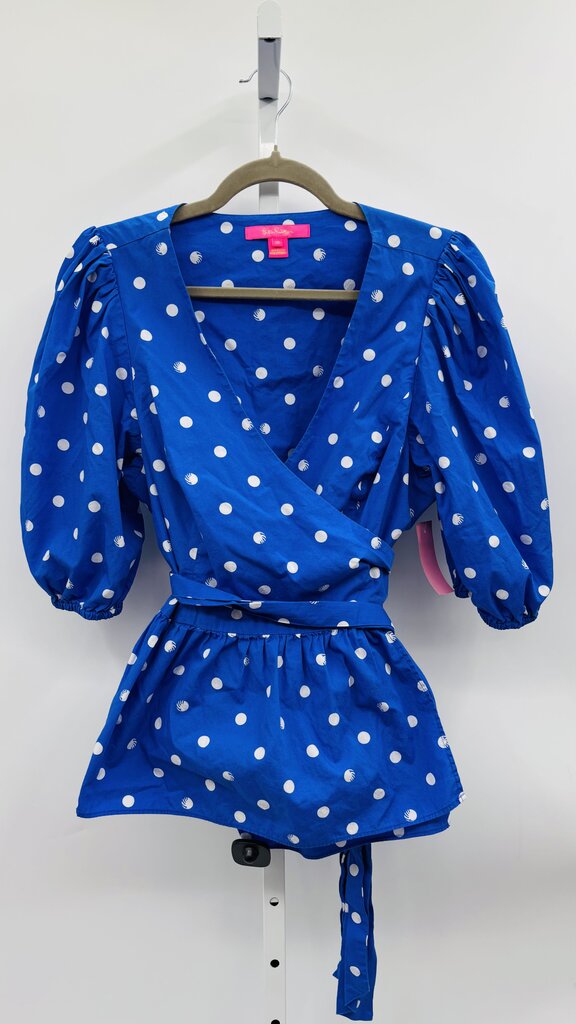 Lilly Pulitzer Blouse Blue 16