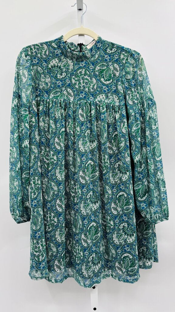 Lavender Brown Dress Green XS