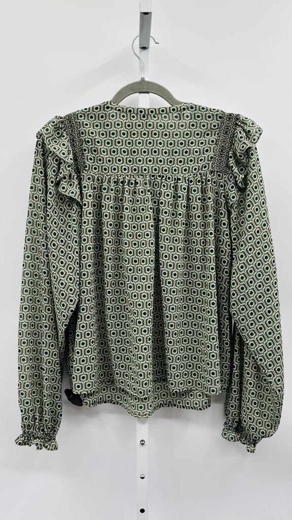 Happy Nature Blouse Green M