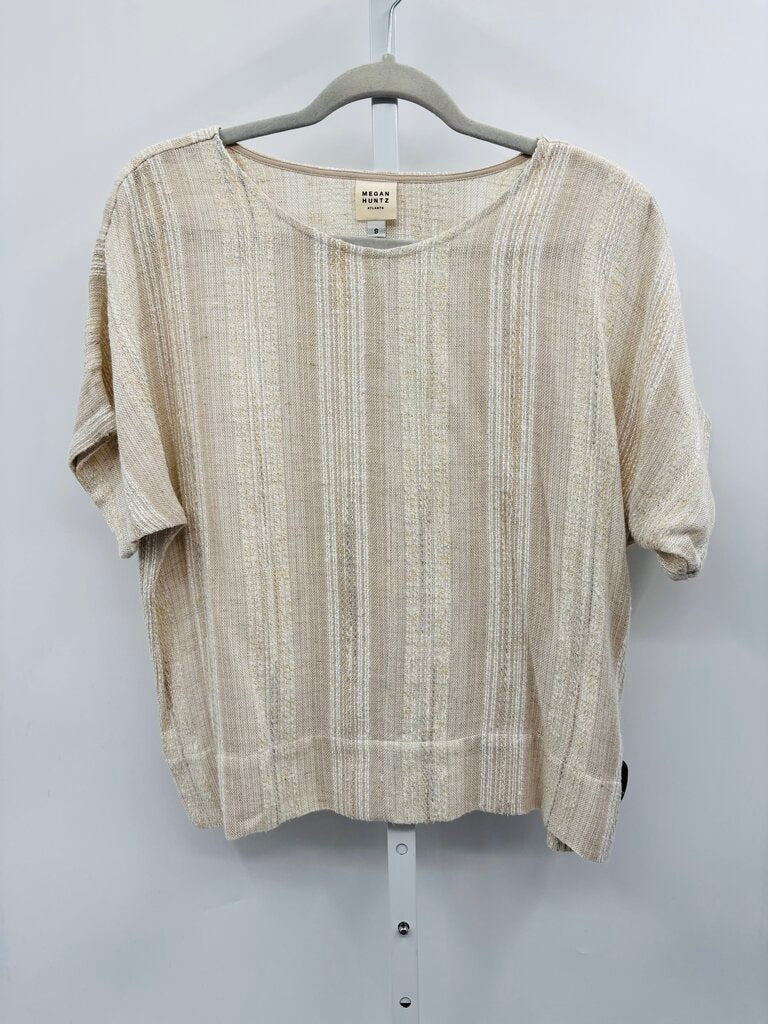 Megan Huntz Top Beige S
