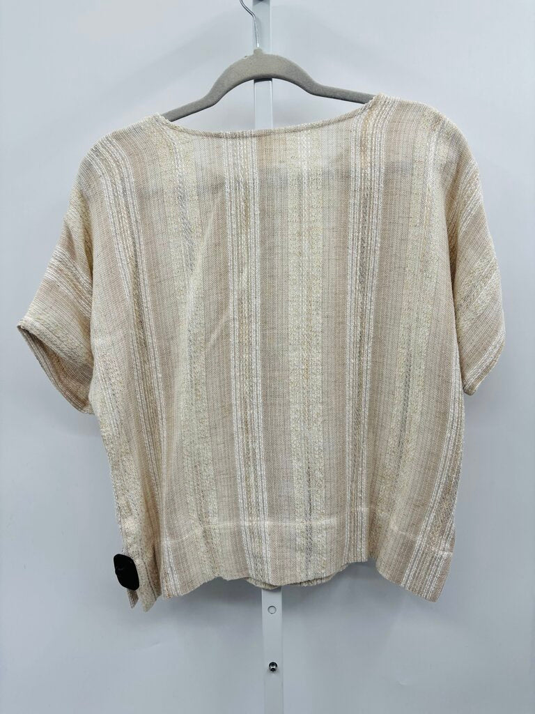 Megan Huntz Top Beige S