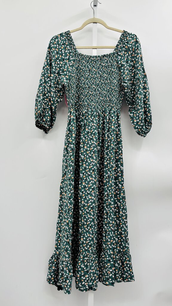 Fat Face Maxi Dress Green 6