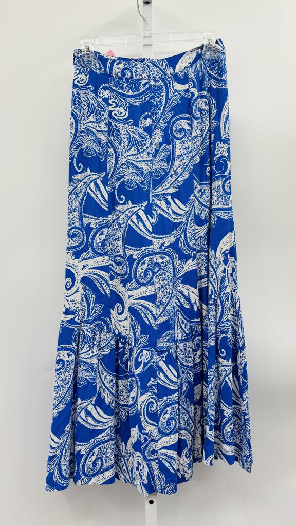 Free People Skirt Maxi Blue 2