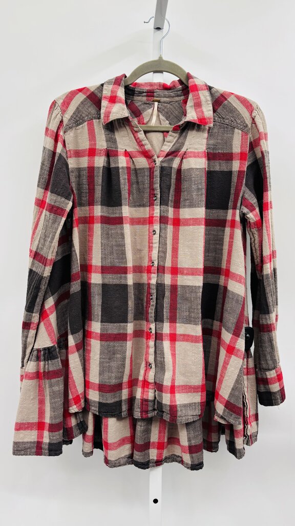 Free People Shirt Tan M