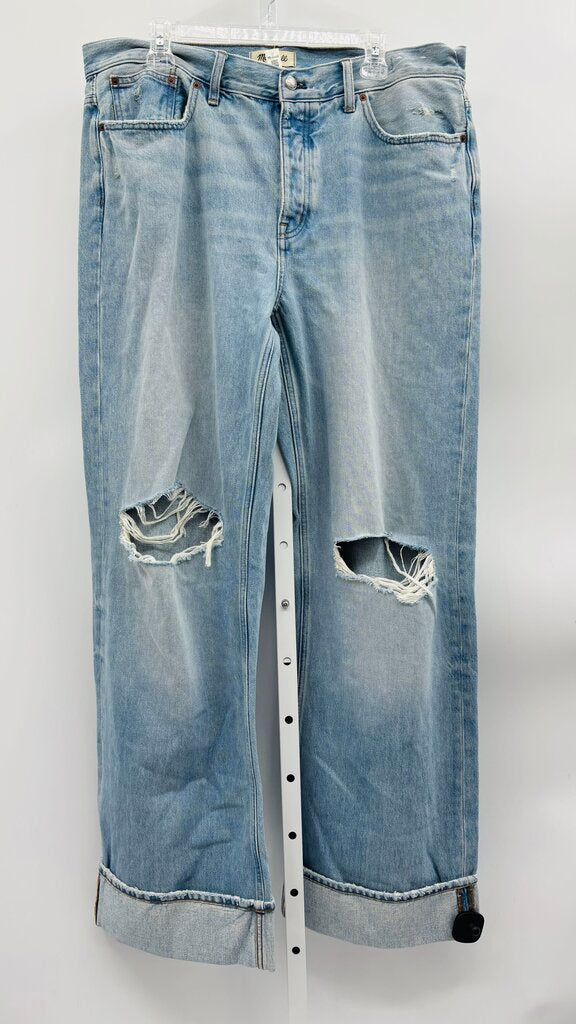 Madewell Jeans Wide Leg Denim 12T