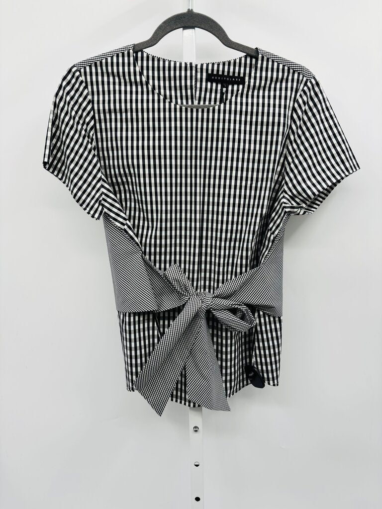 Abbey Glass Top Black L