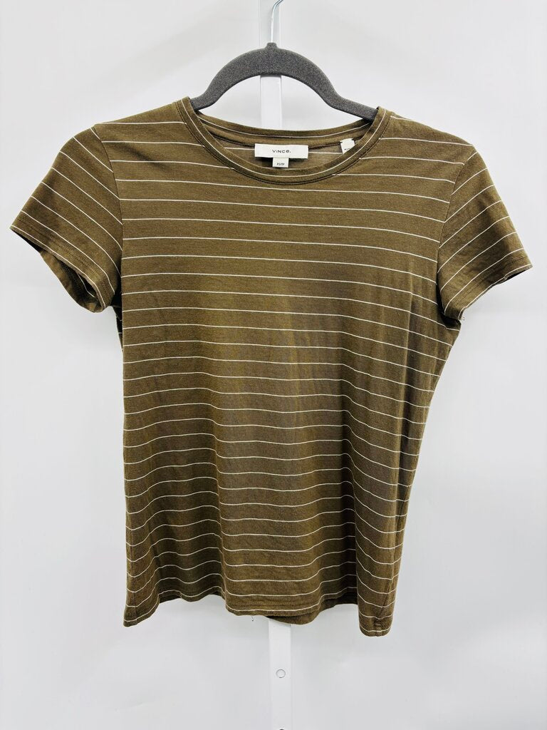 Vince T-Shirt Green XS