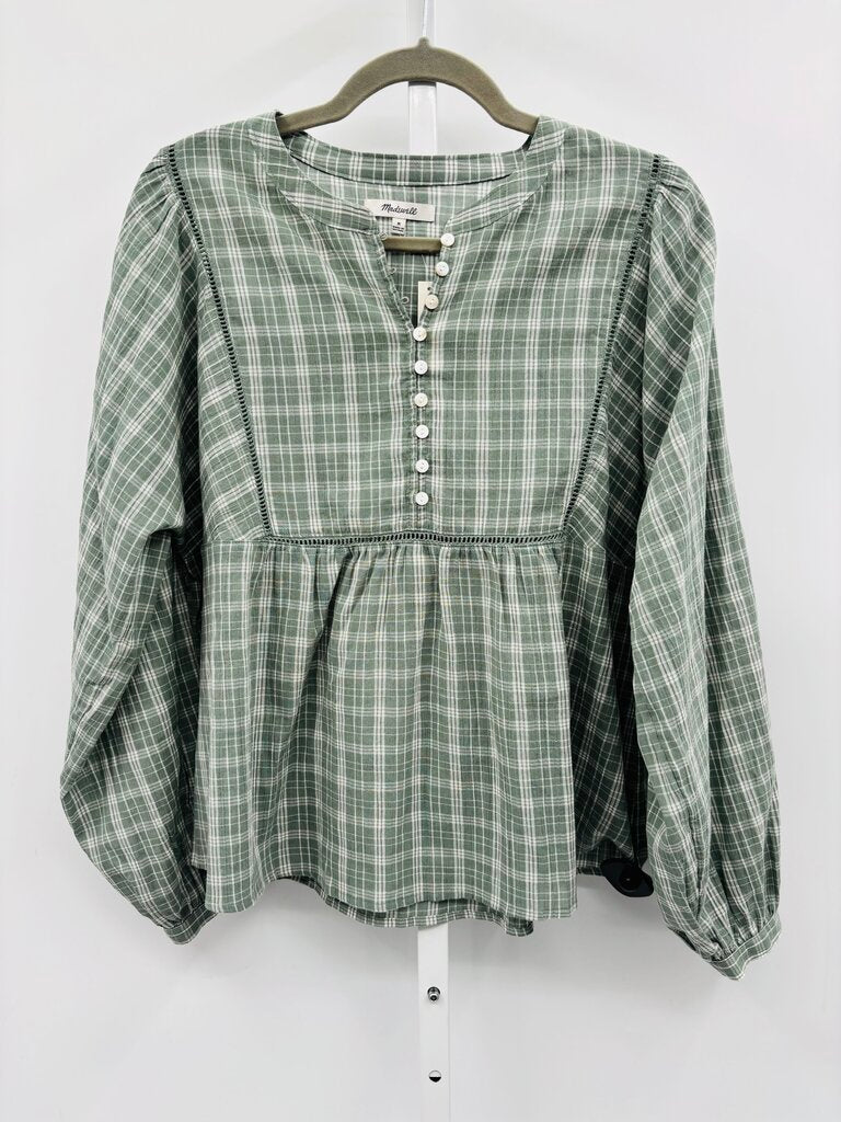 Madewell Top Green M