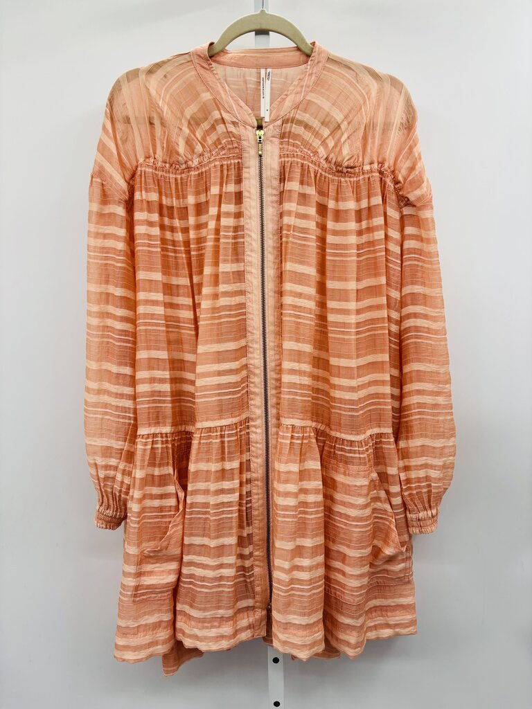 Anthropologie Dress Orange M