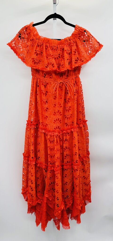 Ixiah Maxi Dress Orange 2