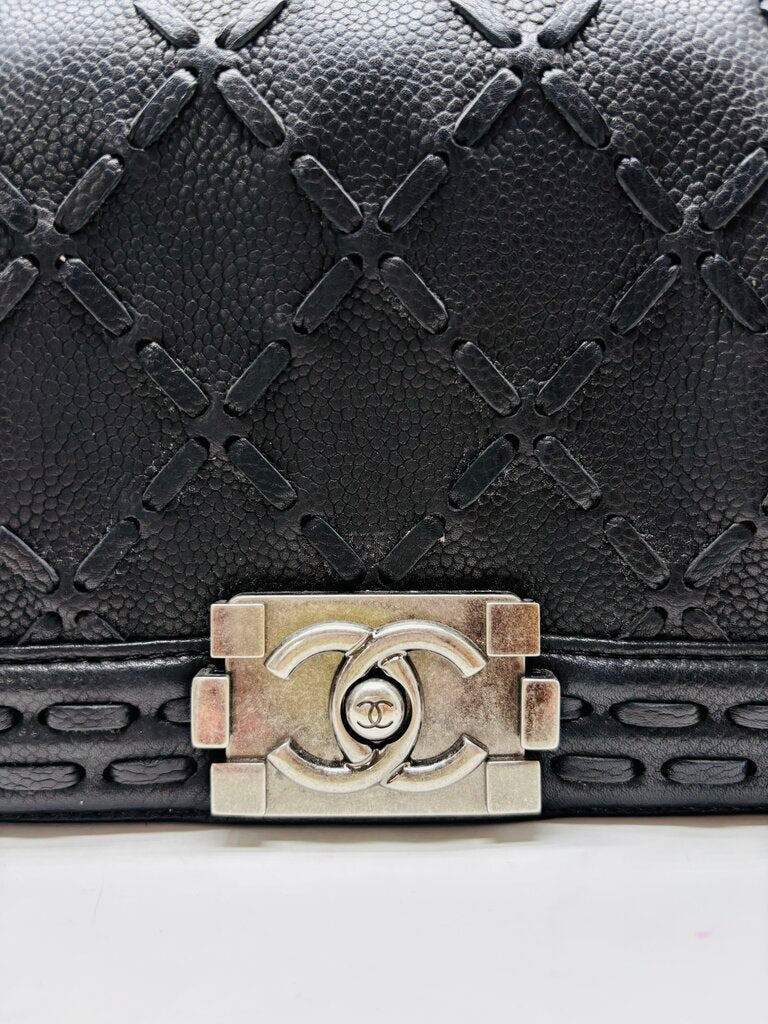 Chanel LUXURY HANDBAGS Black Caviar