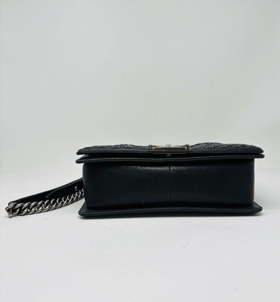 Chanel LUXURY HANDBAGS Black Caviar