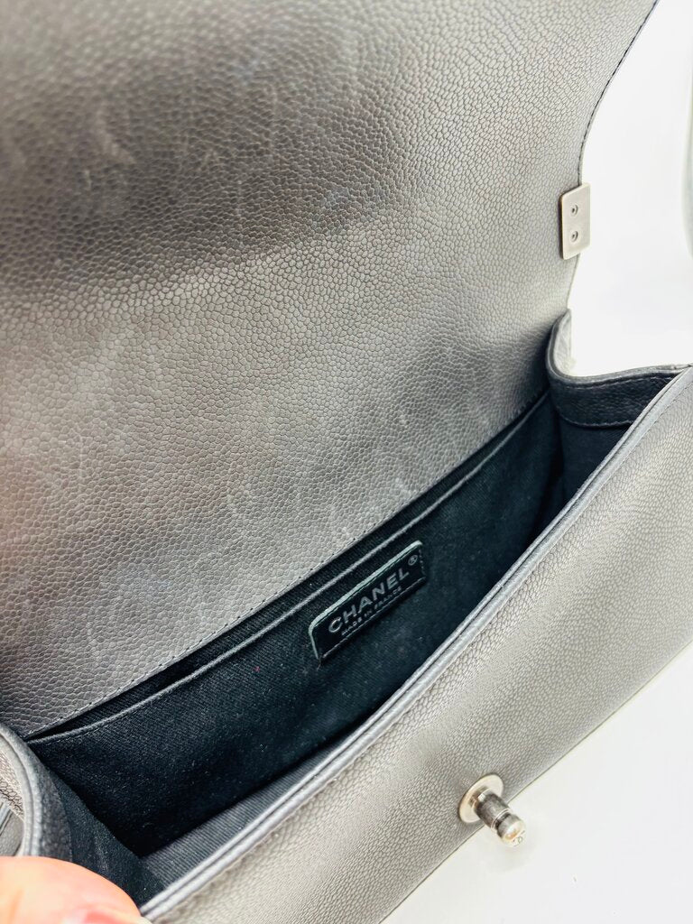 Chanel LUXURY HANDBAGS Black Caviar