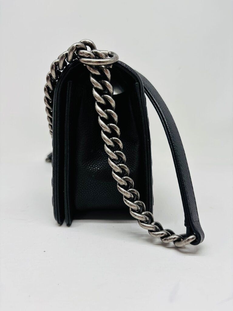 Chanel LUXURY HANDBAGS Black Caviar