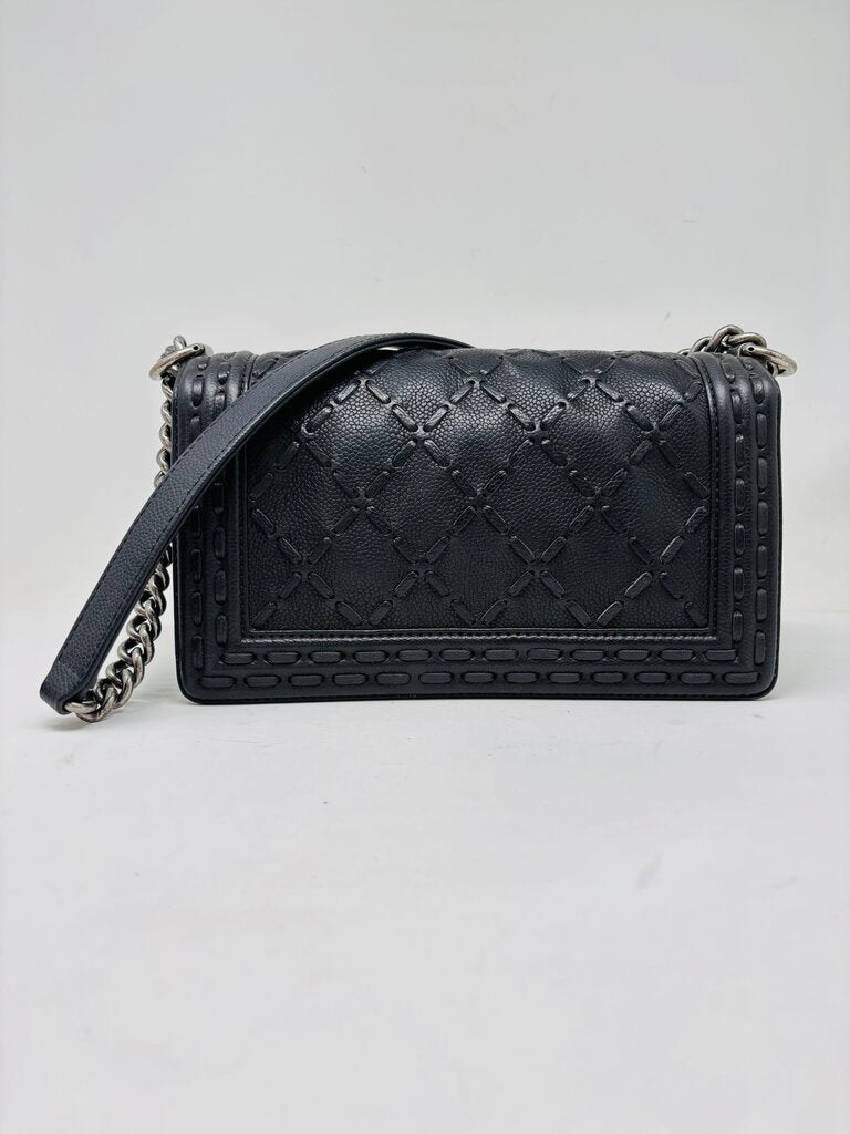 Chanel LUXURY HANDBAGS Black Caviar