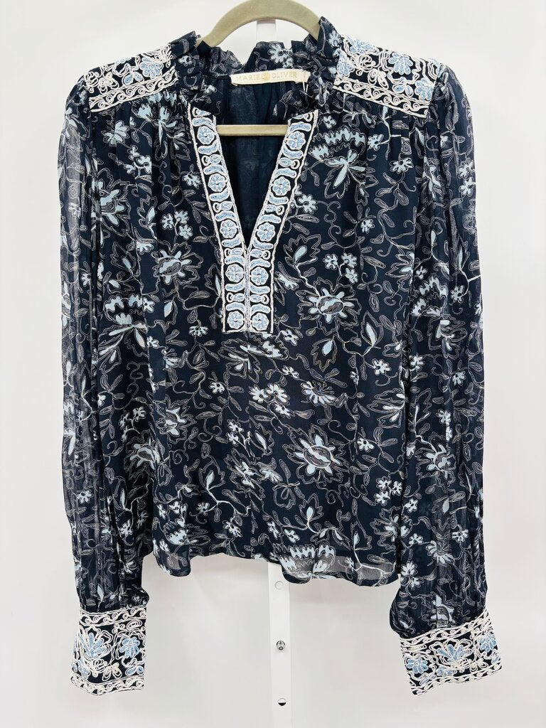 Marie Oliver Blouse Black M