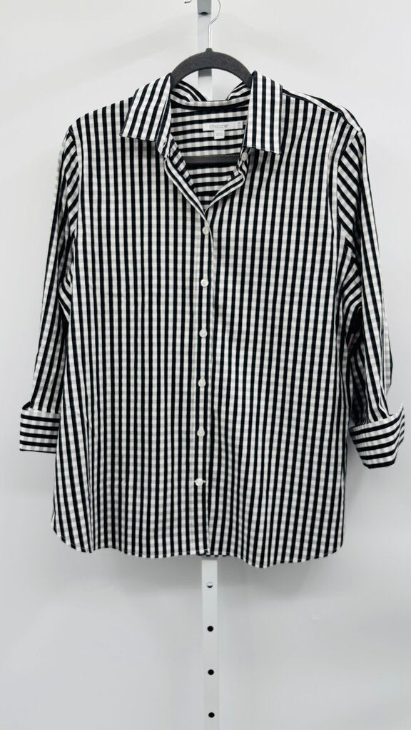 Chico's Shirt Black 14