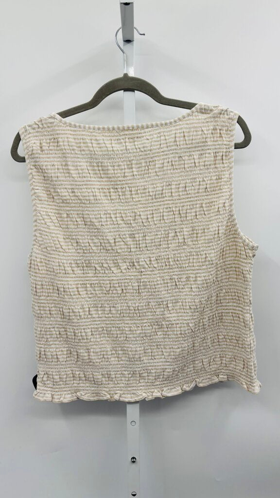 Madewell Top Beige XL